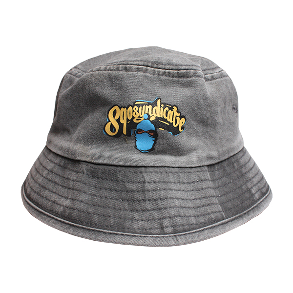 Sqosyndic Washed Bucket Hat